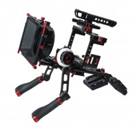 CAME-TV DSLR Cage W/ Hand Grip For GH4 & SONY A7s & 5D Mark III