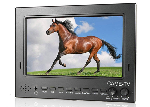 CAME-TV 7" 1024*600 HDMI SDI Pro-Broadcast HD Monitor 702-SDI
