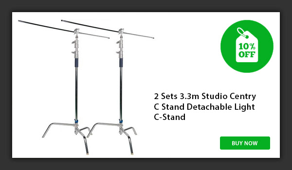 CAME-TV 2 set C-Stands