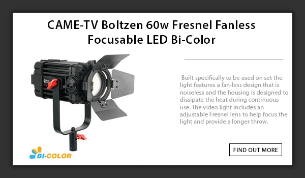 CAME-TV Boltzen 60w Led Fresnel Light