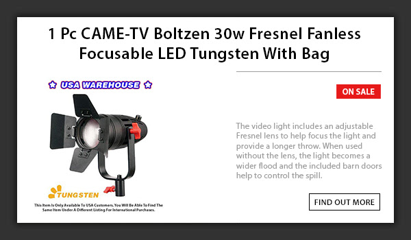 CAME-TV Boltzen 30w LED Light