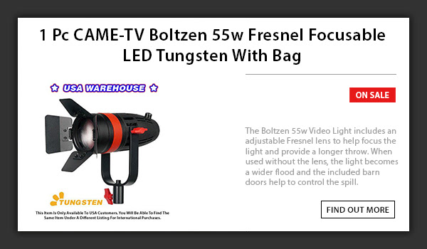 CAME-TV Boltzen 55w LED Light
