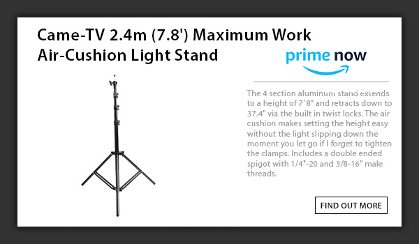 CAME-TV Air Cushion Light Stand