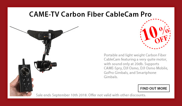 CAME-TV Carbon Fiber CableCam