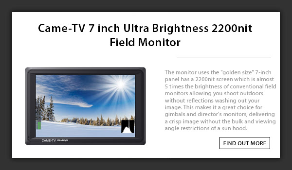 CAME-TV Ultra Brightness Monitor