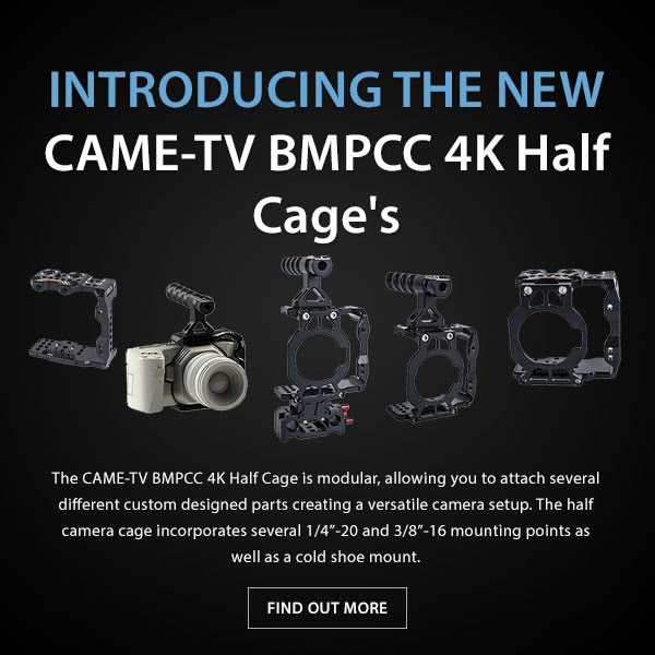 CTV BMPCC 4K Cages