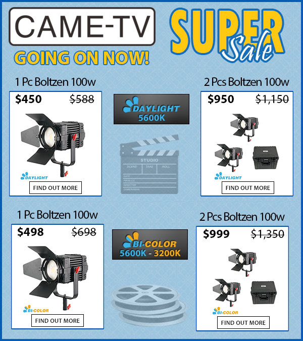 CAME-TV Super Sale Boltzen 100w