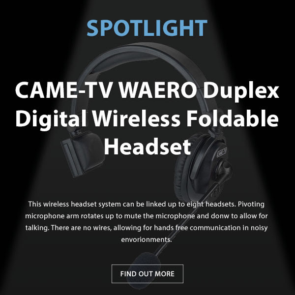 CAME-TV Waero Headset