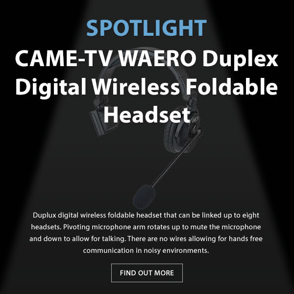 CAME-TV Waero Duplex Headset