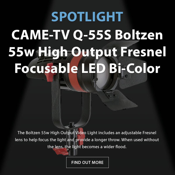 CAME-TV Q-55s Boltzen LED Light