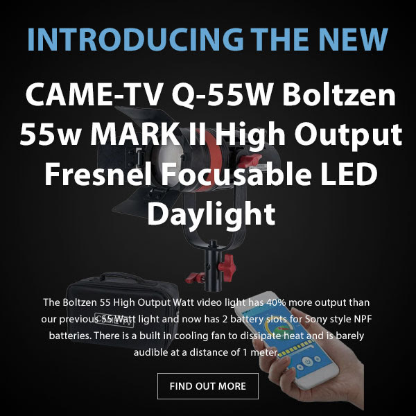 CAME-TV Boltzen Q55 LED Fresnel Light MKII