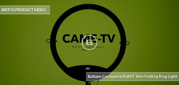 CAME-TV Cassiopeia Ring Light