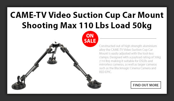 CAMETV Video Suction Cup Mount