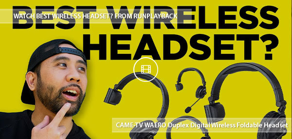 CAME-TV Waero Wireless Headset Review