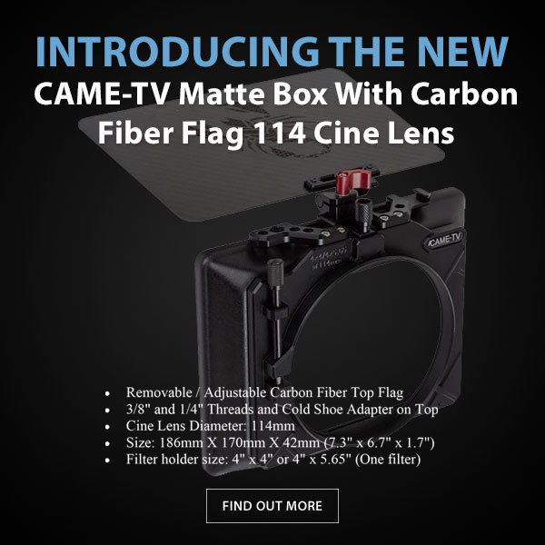 CAME-TV Mattebox 114 Cine Lens