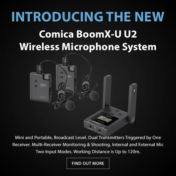 CAME-TV Comica BoomX-U U2 Wireless Mic System