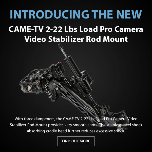 CAME-TV Load Pro Camera Stabilizer Rod Mount