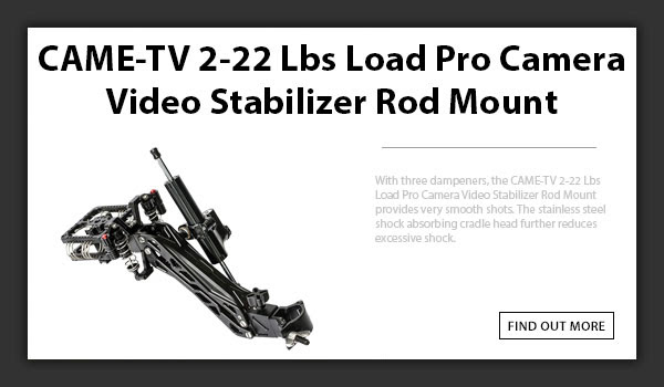 CTV Load Pro Camera Stabilizer Rod Mount