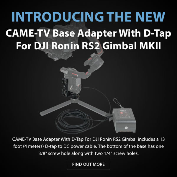 CAME-TV DJI Ronin RS2 Base Adapter MKII