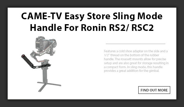 CAMETV Sling Handle For Ronin RS2 : RSC2