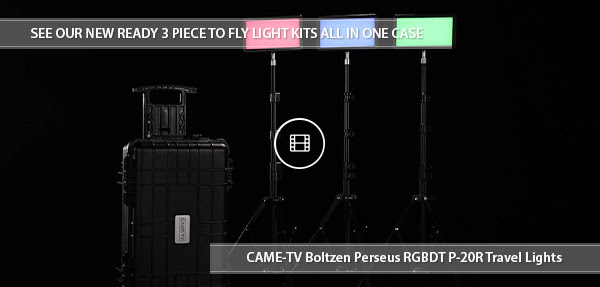 CAME-TV PERSEUS P-20R Travel Kit Video