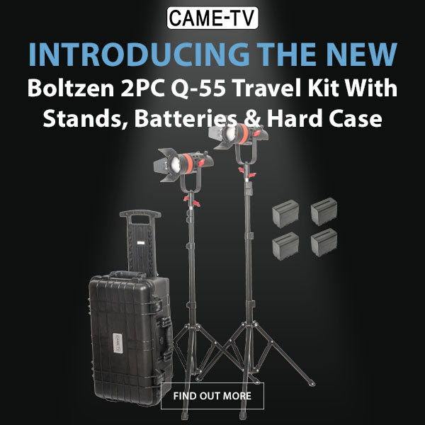 CAME-TV boltzen 55w 2pcs travel kit