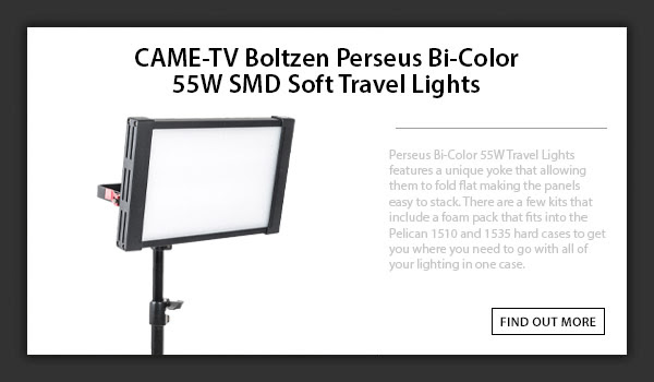 CAME-TV Boltzen Perseus Bi-Color Travel Lights P-1800B