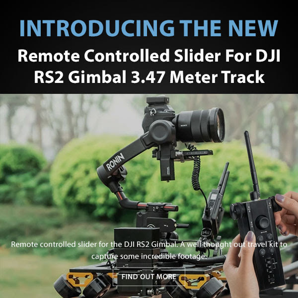 CAME-TV Remote Controlled Slider For DJI RS2