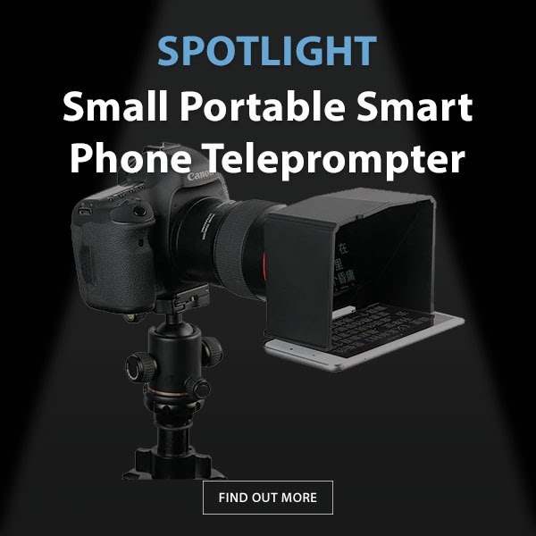CTV Small Portable Teleprompter
