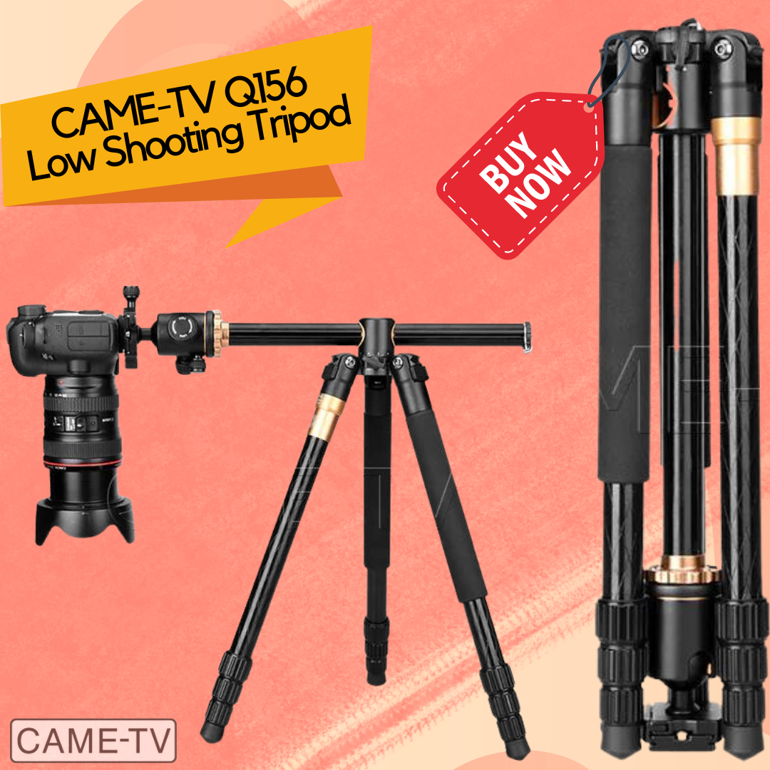 CAME-TV Low Shooting Tripod