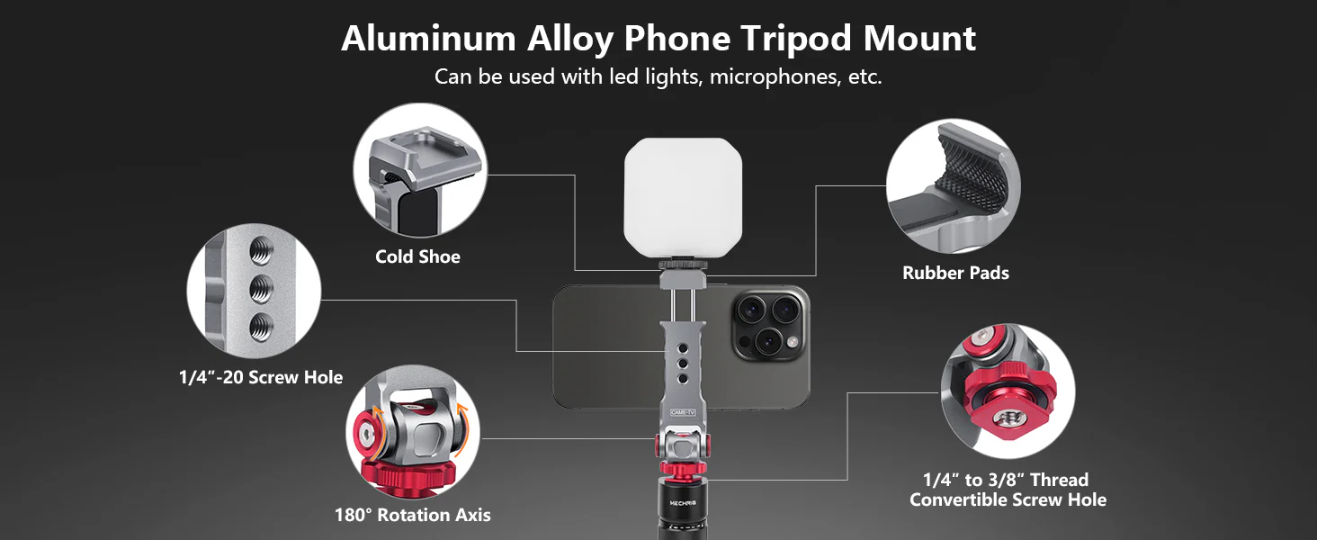 CAME-TV Phone Holder Clamp