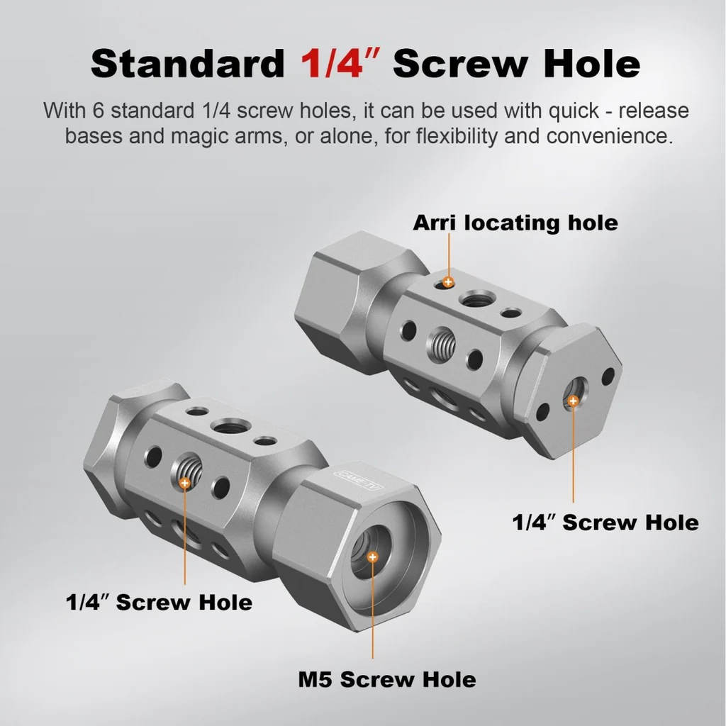 CAME-TV Multi-Mount CNC Alloy Bike Axle Adapter