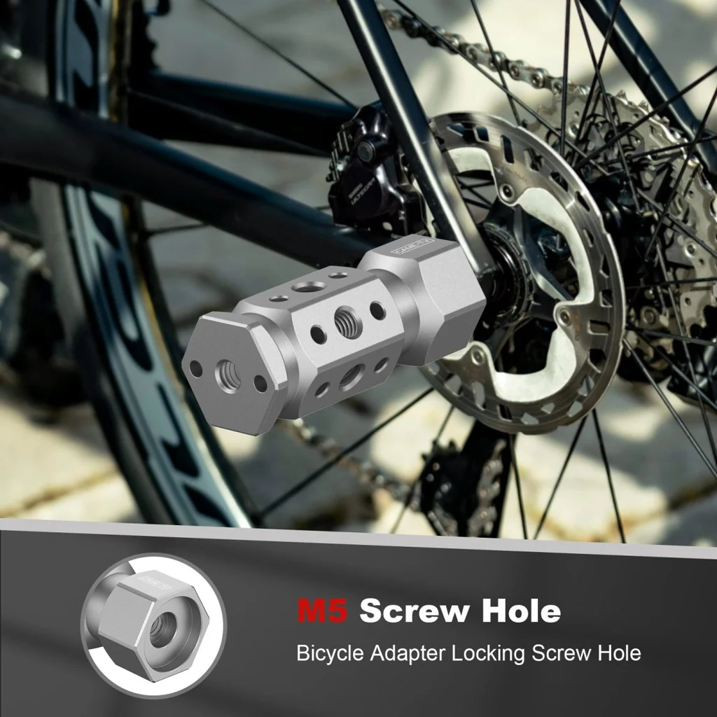 CAME-TV Multi-Mount CNC Alloy Bike Axle Adapter 