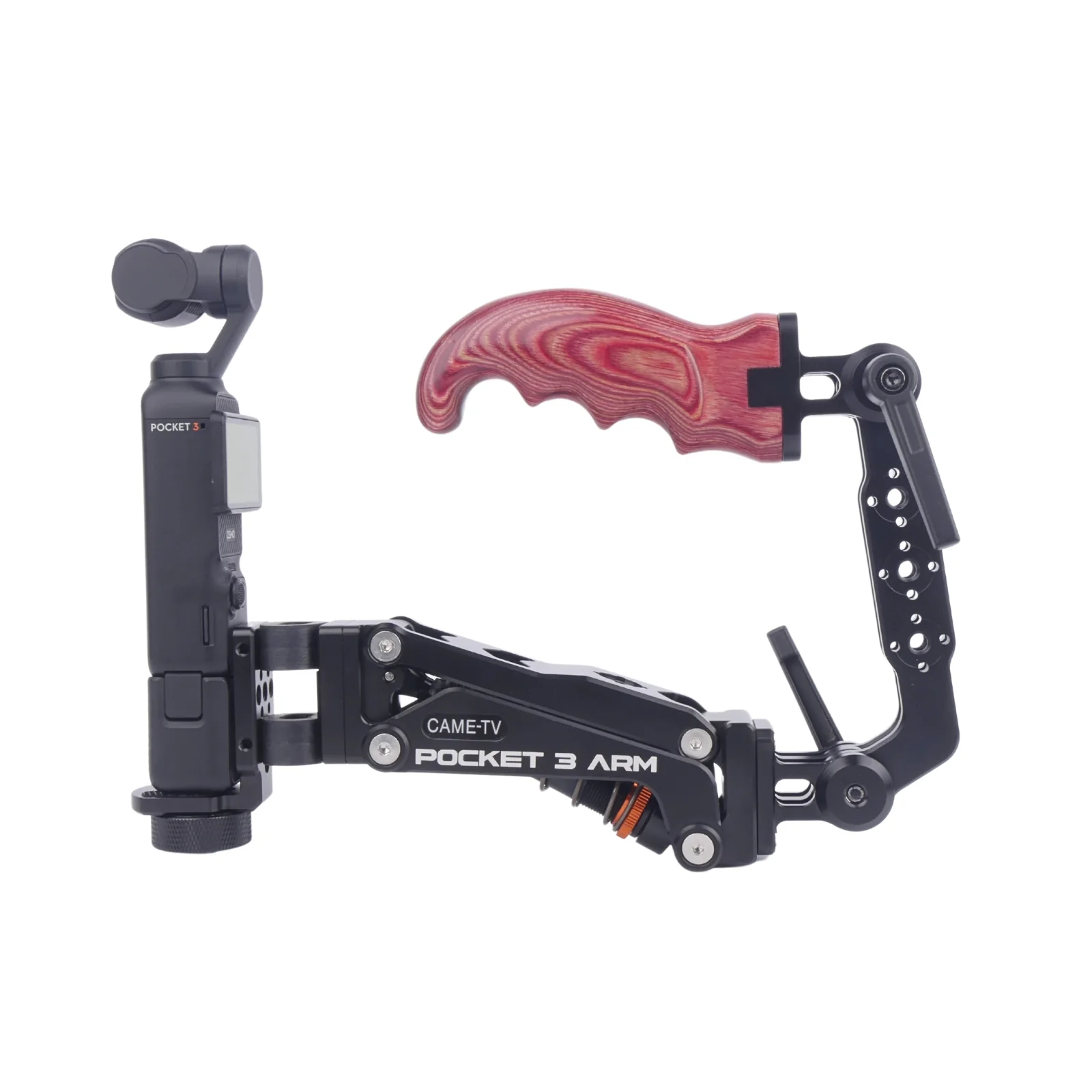 CAME-TV Shock Absorber Arm Stabilizer + Wooden Handle