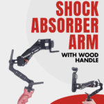 Get Smoother Shots with the CAME-TV Shock Absorber Arm! CAME-TV Shock Absorber Arm with Wood Handle