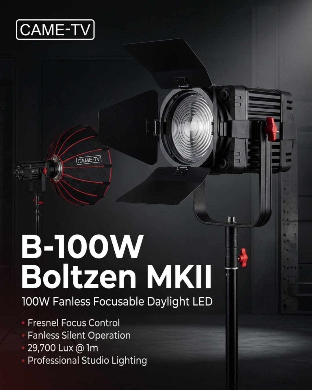 CAME-TV Boltzen 100w Fresnel