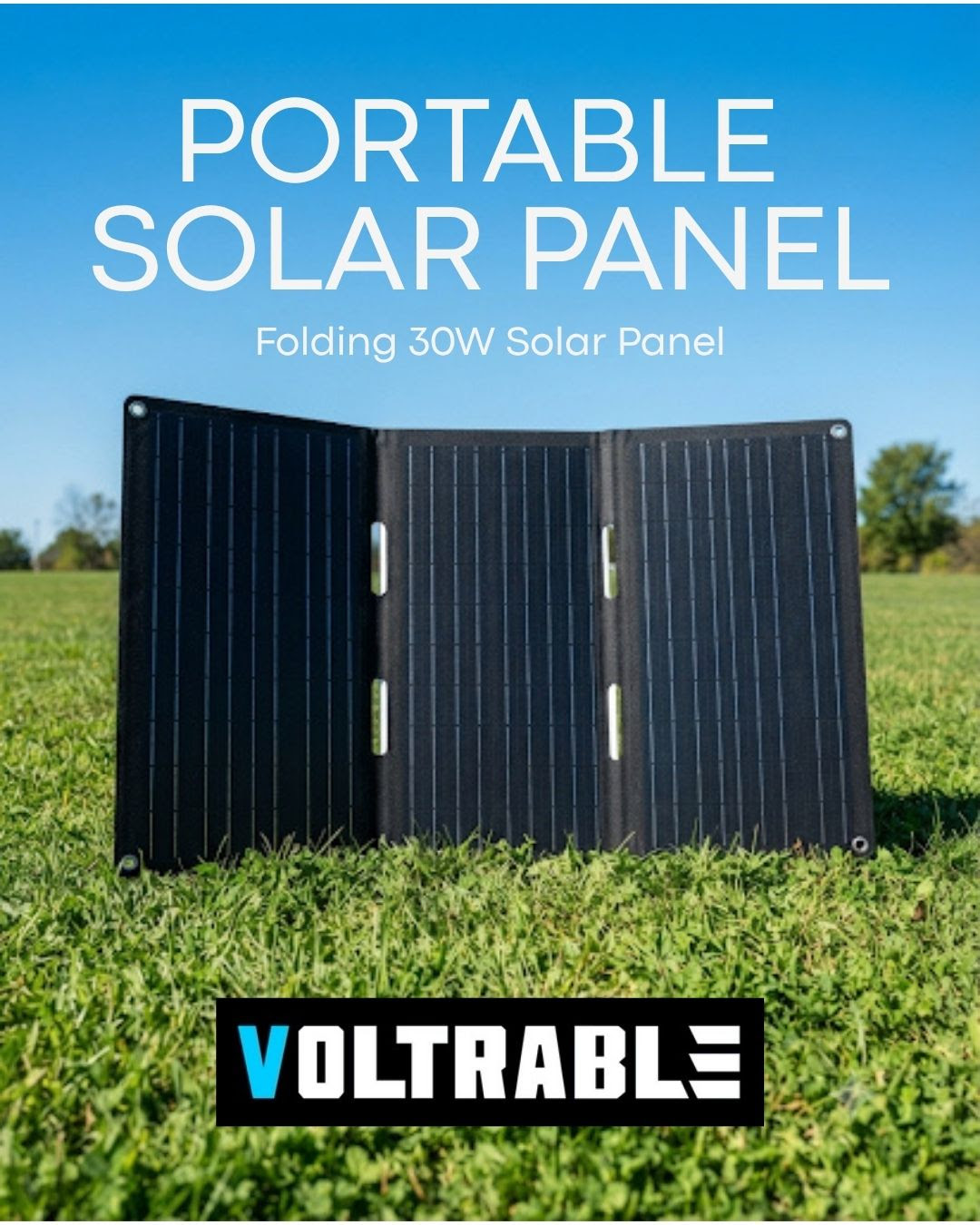 Voltrable 30w Foldable Solar Panel