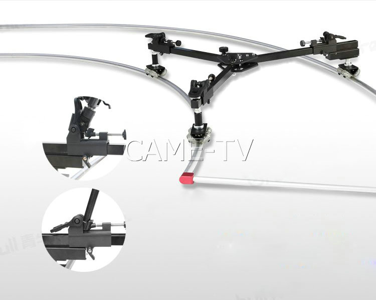 CAME-TV Dolly And Track Straight Rail And Bend Rail JX300B
