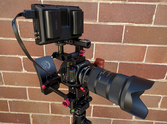 CAME-TV Blackmagic Micro Cinema Camera Cage With BMMCC