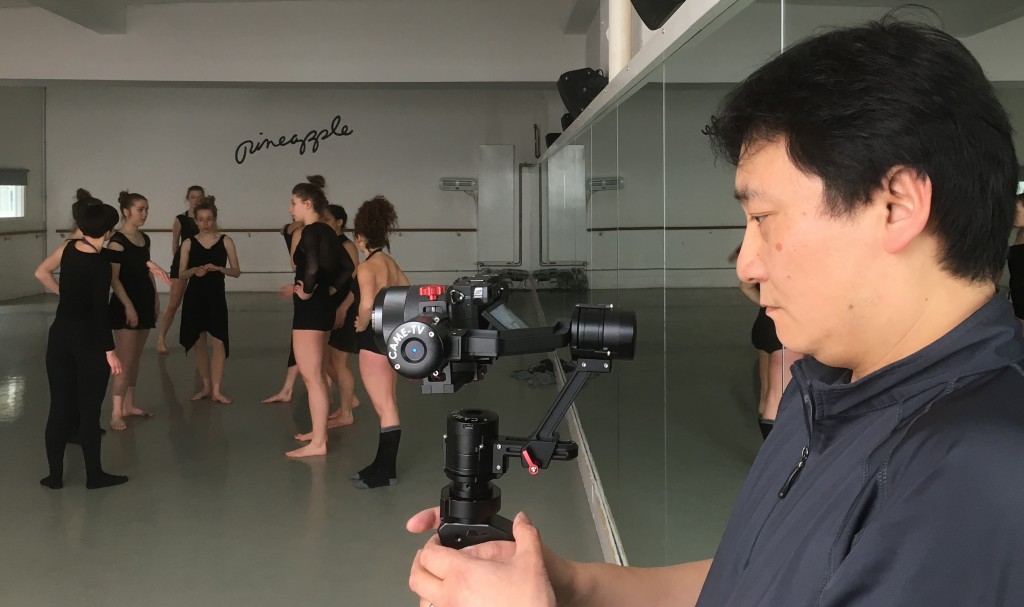 Sony a6300 with CAME-TV Single Gimbal