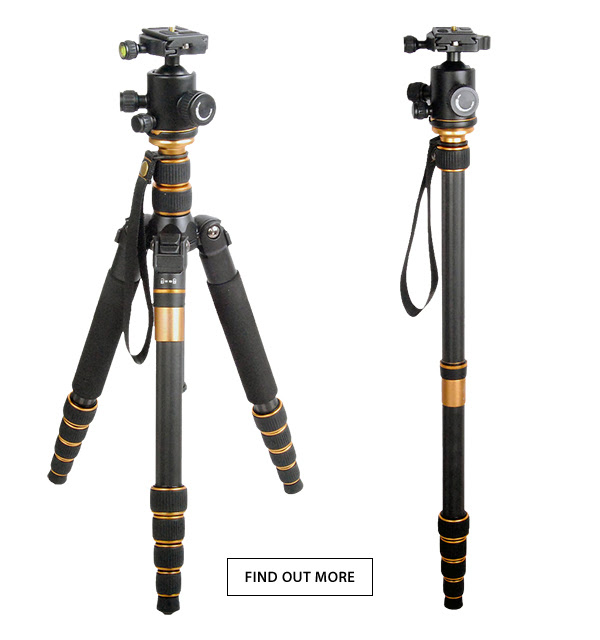 CAME-TV Carbon Fiber Tripod Monopod