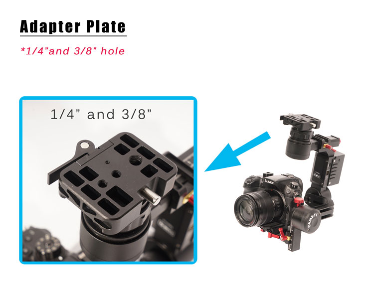 CAME-TV Optimus Adapter Plate