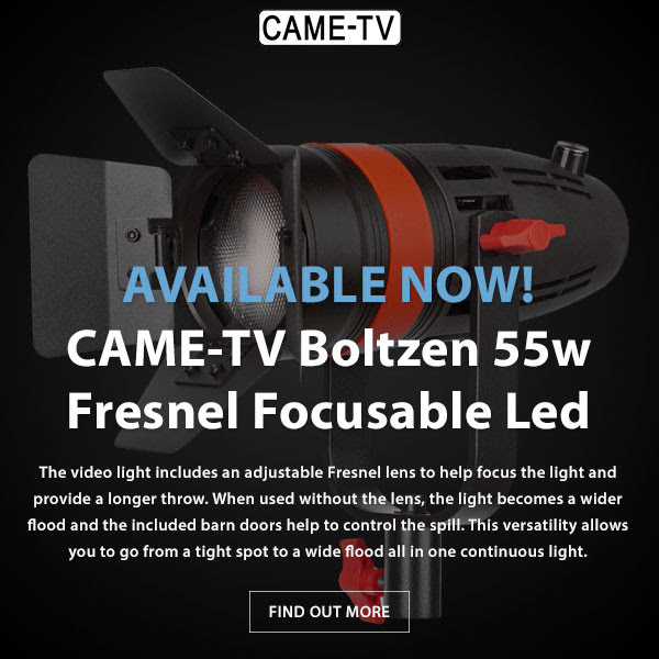 CAME-TV Boltzen 55w Fresnel Focusable LED Daylight