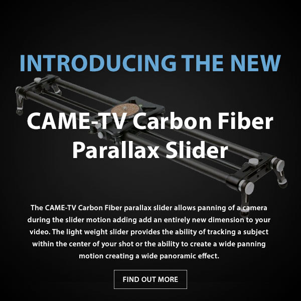 CAME-TV Carbon Fiber Parallax Slider