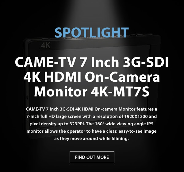 CAME-TV 4k HDMI On Camera Monitor