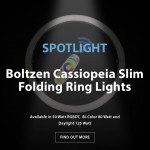 CAME-TV - Spotlight Cassiopeia, Slim Folding Ring Light