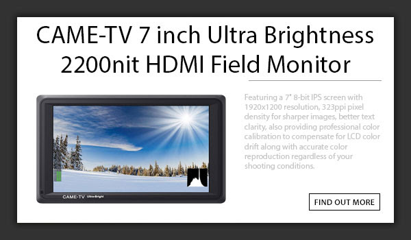 CAME-TV Ultra Brightness Monitor