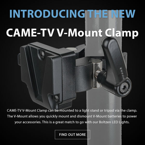 CAME-TV V-Mount Clamp