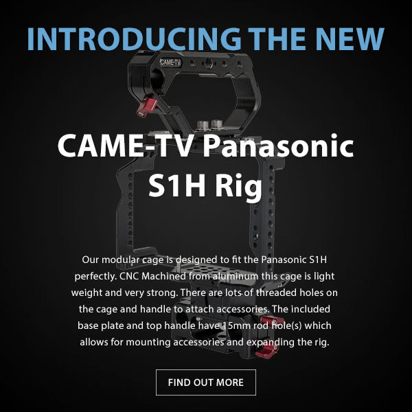 CAME-TV Panasonic S1H Rig