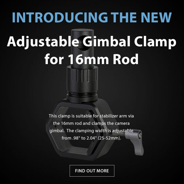 CAME-TV Adjustable Gimbal Clamp